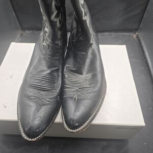 Justin‎ Boots Black Western Leather Boots